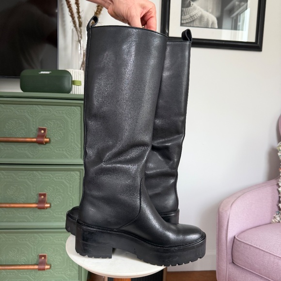 Loeffler Randall Carlee Tall Boot - Black - 7 - EUC - Picture 4 of 13